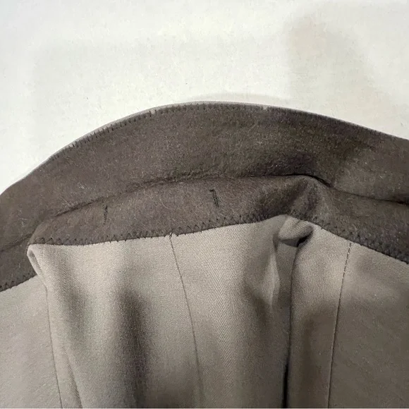 Calvin Klein Men Size 48R Suit Jacket Taupe 100% Wool Dry Clean Contemporary NWT - Picture 9 of 16